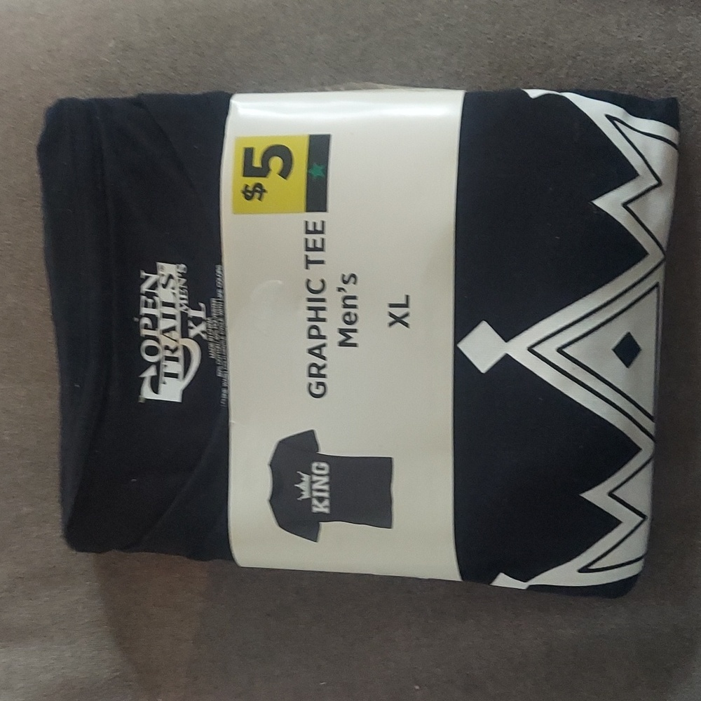 Open trails KING mens tee size XL New